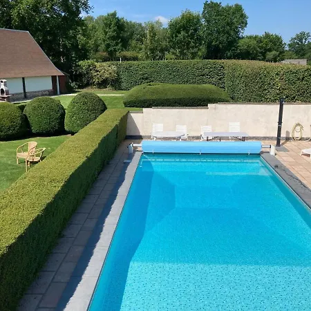 Gorgeous Norman Half Timbered House With Heated Swimming Pool Sauna Bar Ferienhaus *