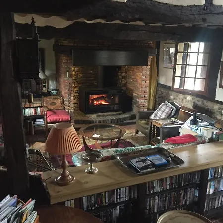 Ferienhaus Gorgeous Norman Half Timbered House With Heated Swimming Pool Sauna Bar